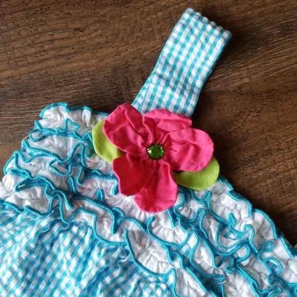 Rare Editions 5 Summer Boutique Flip Flop Dress - Picture 3 of 7